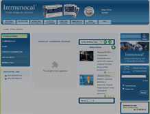 Tablet Screenshot of immunocal.pl